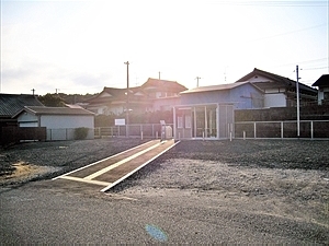 新駅舎と新通路